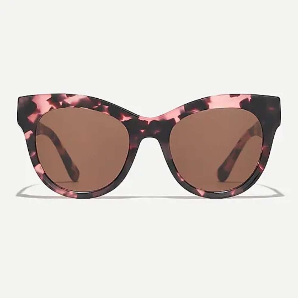 J. Crew D-Frame Sunglasses - Pink Tort